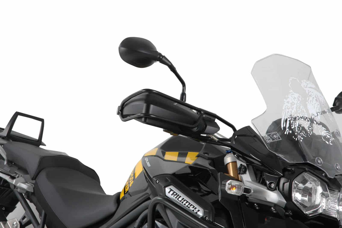 Hepco & Becker Handle guard set black (left+right side) for Triumph Tiger Explorer 1200 XR/X/XC/X (2012-2015)