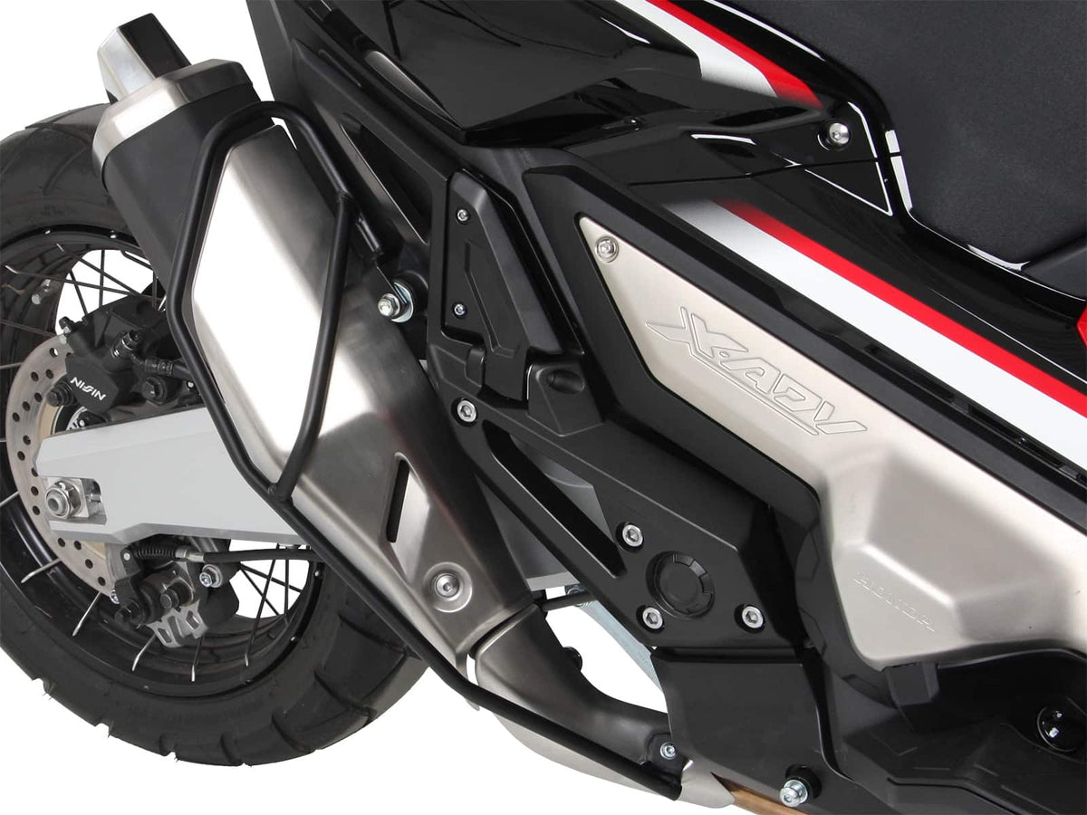 Hepco & Becker Muffler guard - black for Honda X-ADV (2017-2020)