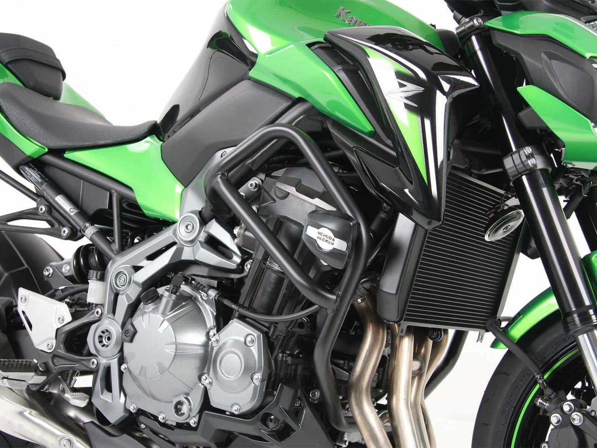 Hepco & Becker Engine protection bar black incl. protection pads for Kawasaki Z 900 (2017-2024) / Z 900 SE (2022-2024)