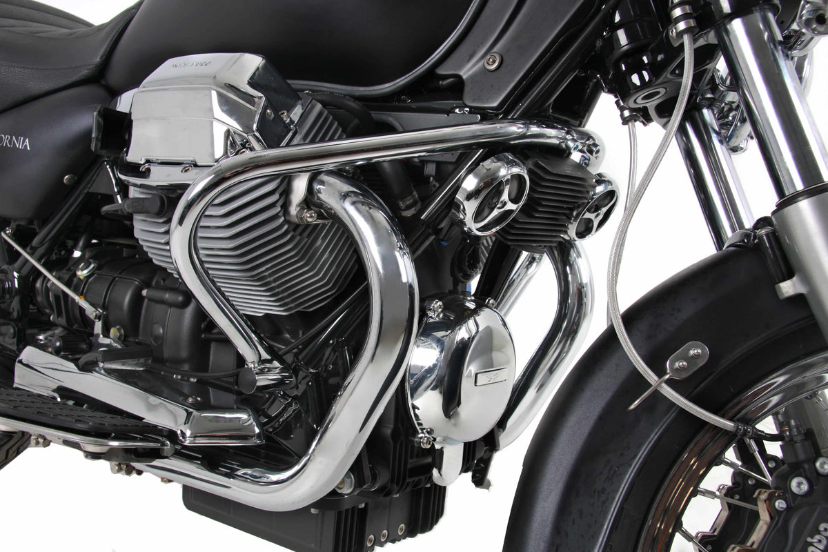 Hepco & Becker Engine protection bar chrome for Moto Guzzi California Aquilia Nera (2010-2011)