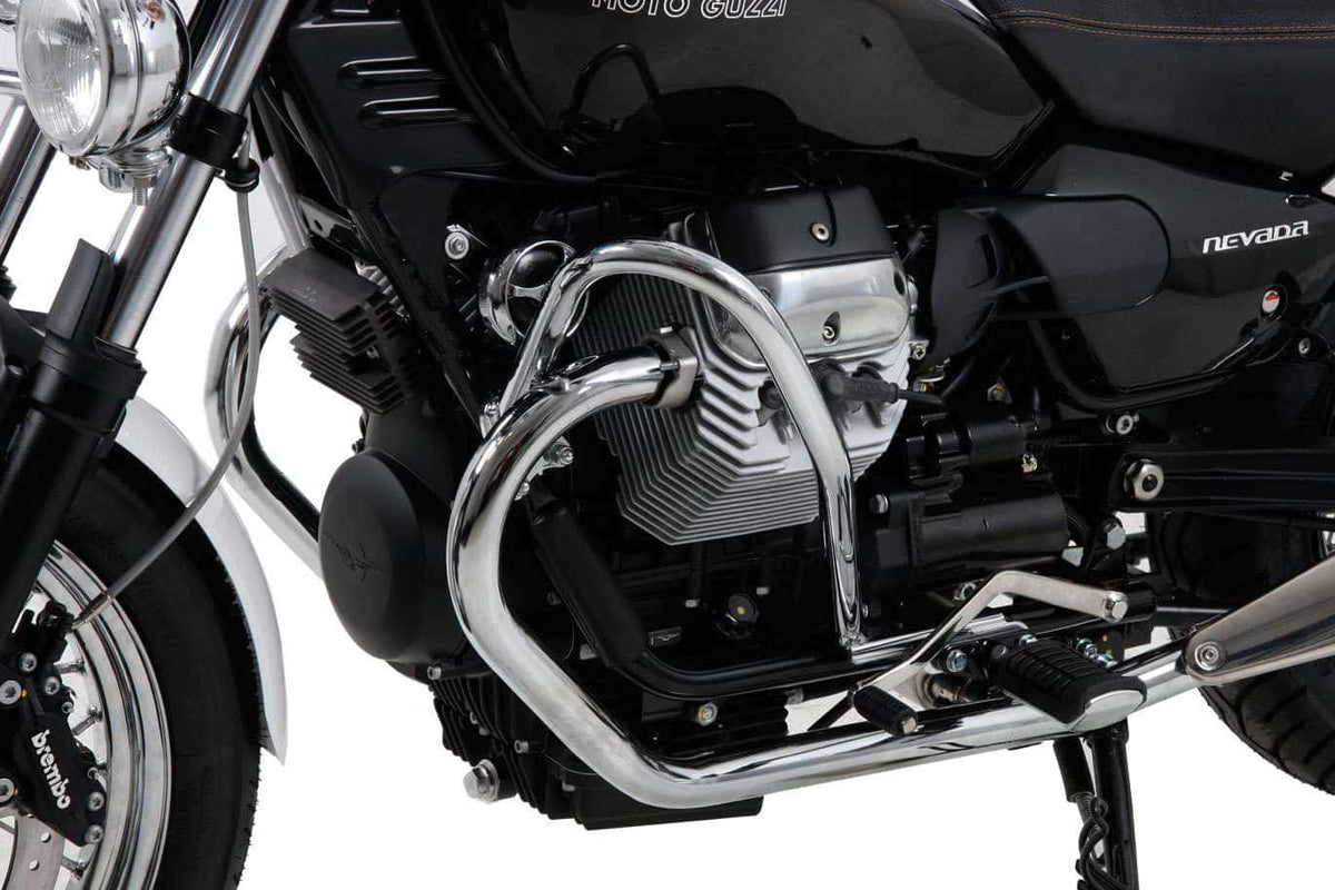 Hepco & Becker Engine protection bar chrome for Moto Guzzi Nevada 750 Anniversario (2010-2011)