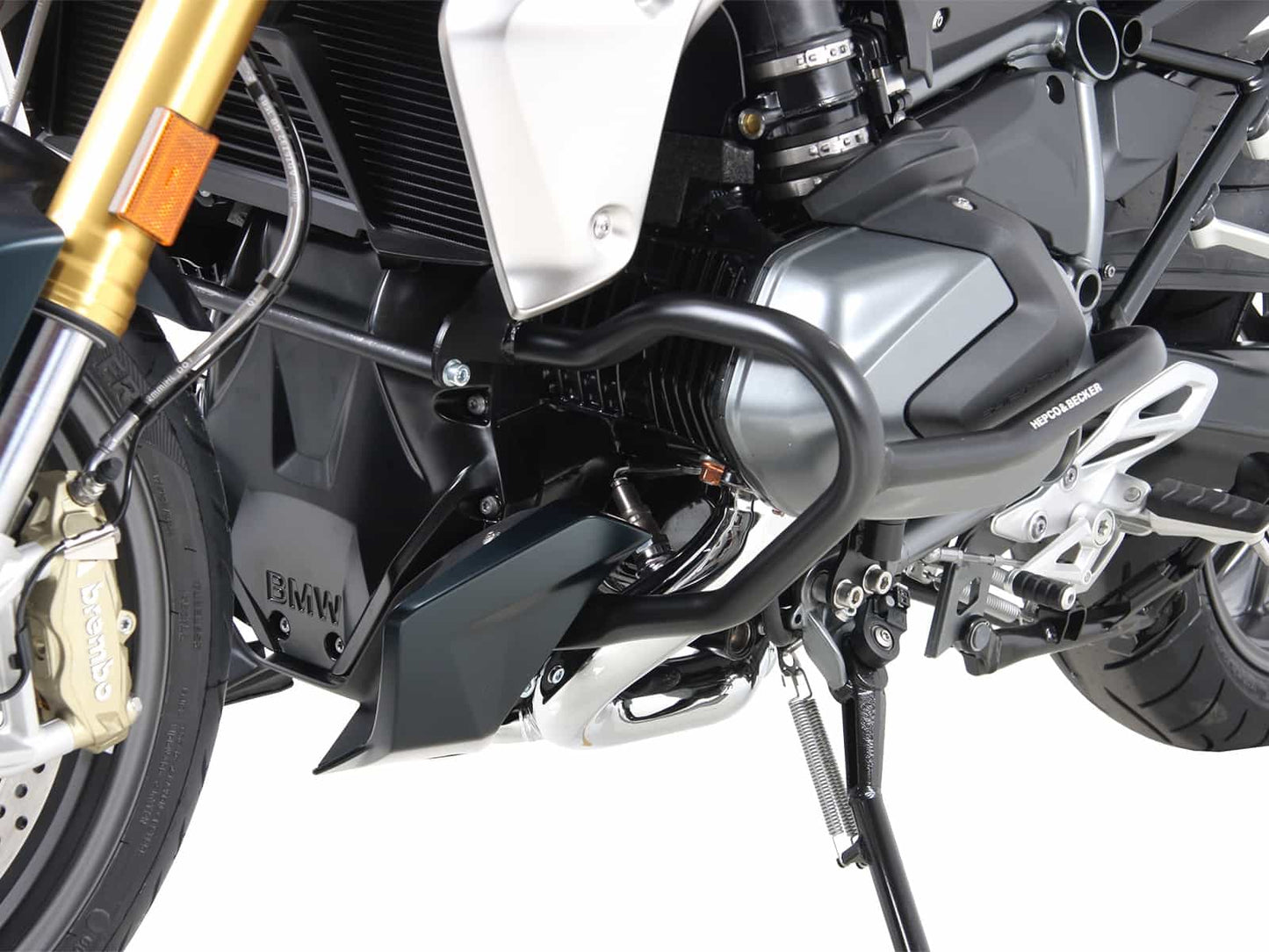 Hepco & Becker Engine protection bar silver for BMW BMW R 1250 RS (2019-2025)