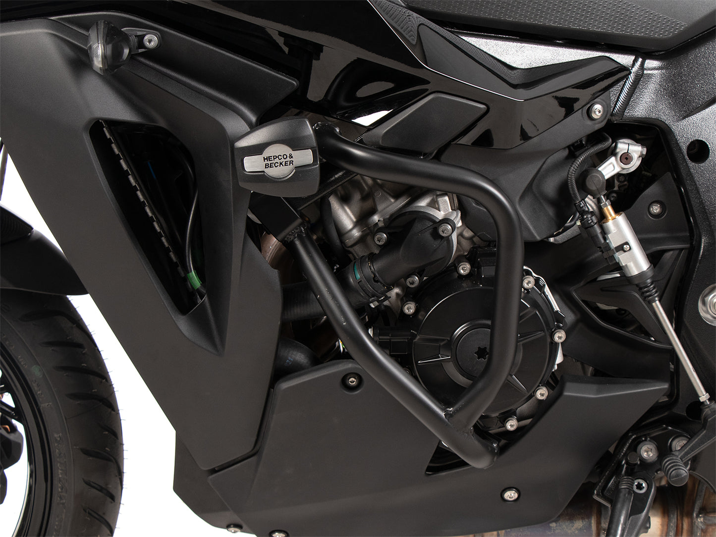 Hepco & Becker Engine protection bar black incl. protection pads for BMW S 1000 XR (2024-)
