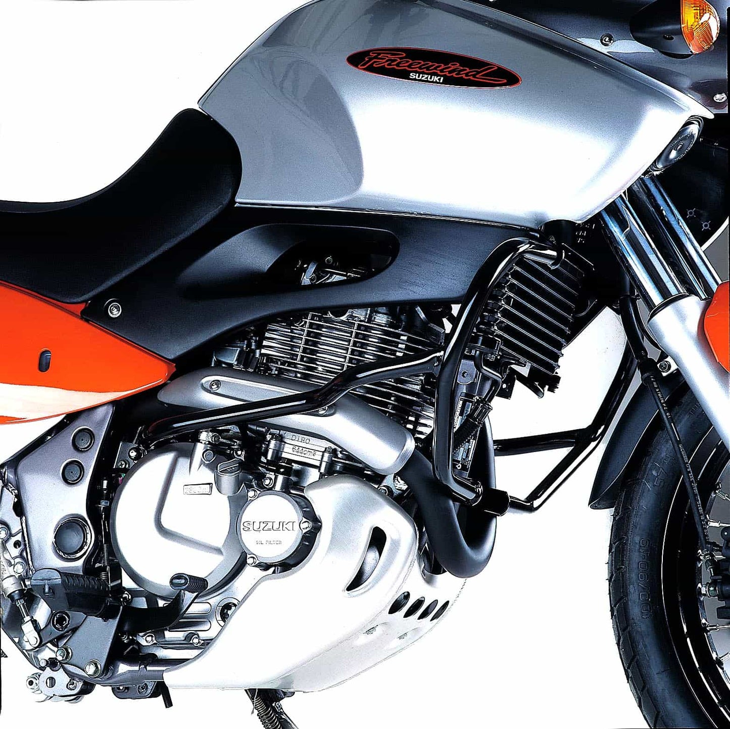 Hepco & Becker Engine protection bar black for Suzuki XF 650 Freewind (1997-2002)