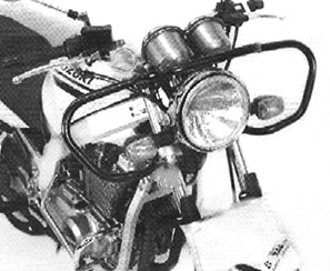 Hepco & Becker Front protection bar - black for Suzuki GS 500 / F (2001-2008)