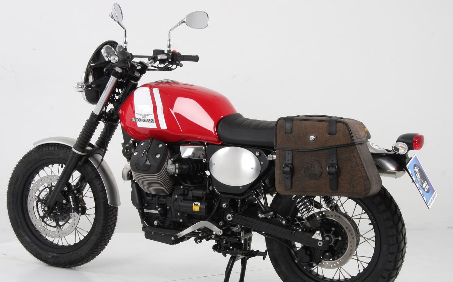 Hepco & Becker C-Bow sidecarrier left side black for Moto Guzzi V 7 II Scrambler/Stornello (2016)