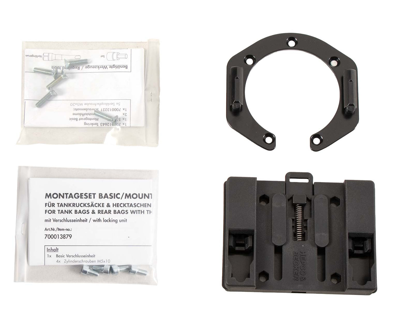 Hepco & Becker Tankring BASIC incl. fastener for tankbag for Kawasaki GPZ 750 (1985-1986)/900 R(1984-1993)