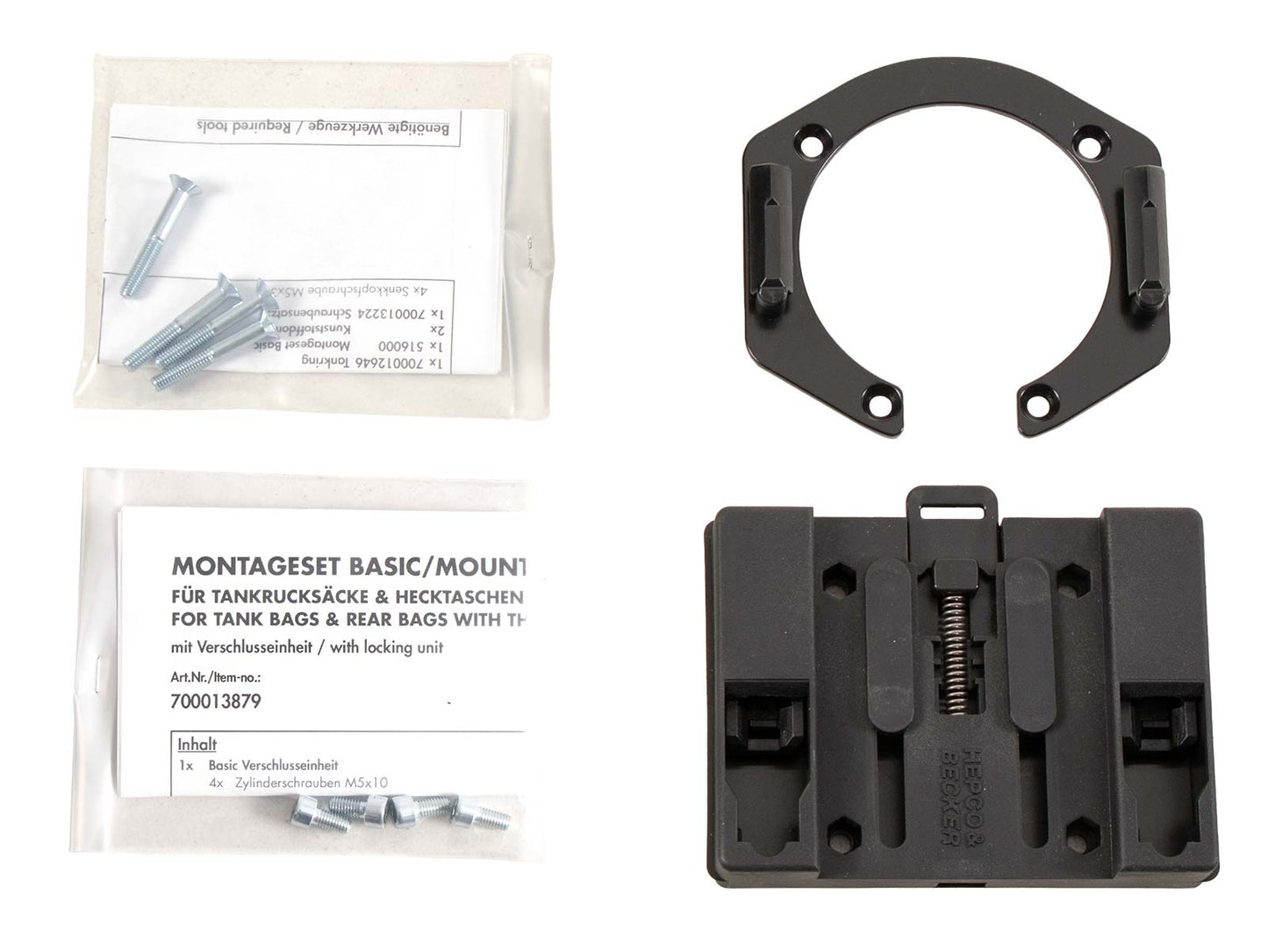 Hepco & Becker Tankring BASIC incl. fastener for tankbag for KTM 390 Duke (2013)