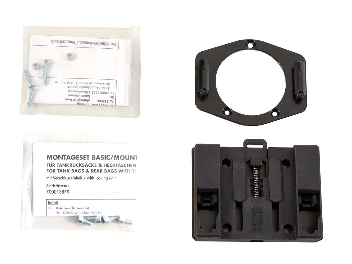 Hepco & Becker Tankring BASIC universal 5 hole mounting for Moto Guzzi with metal tank