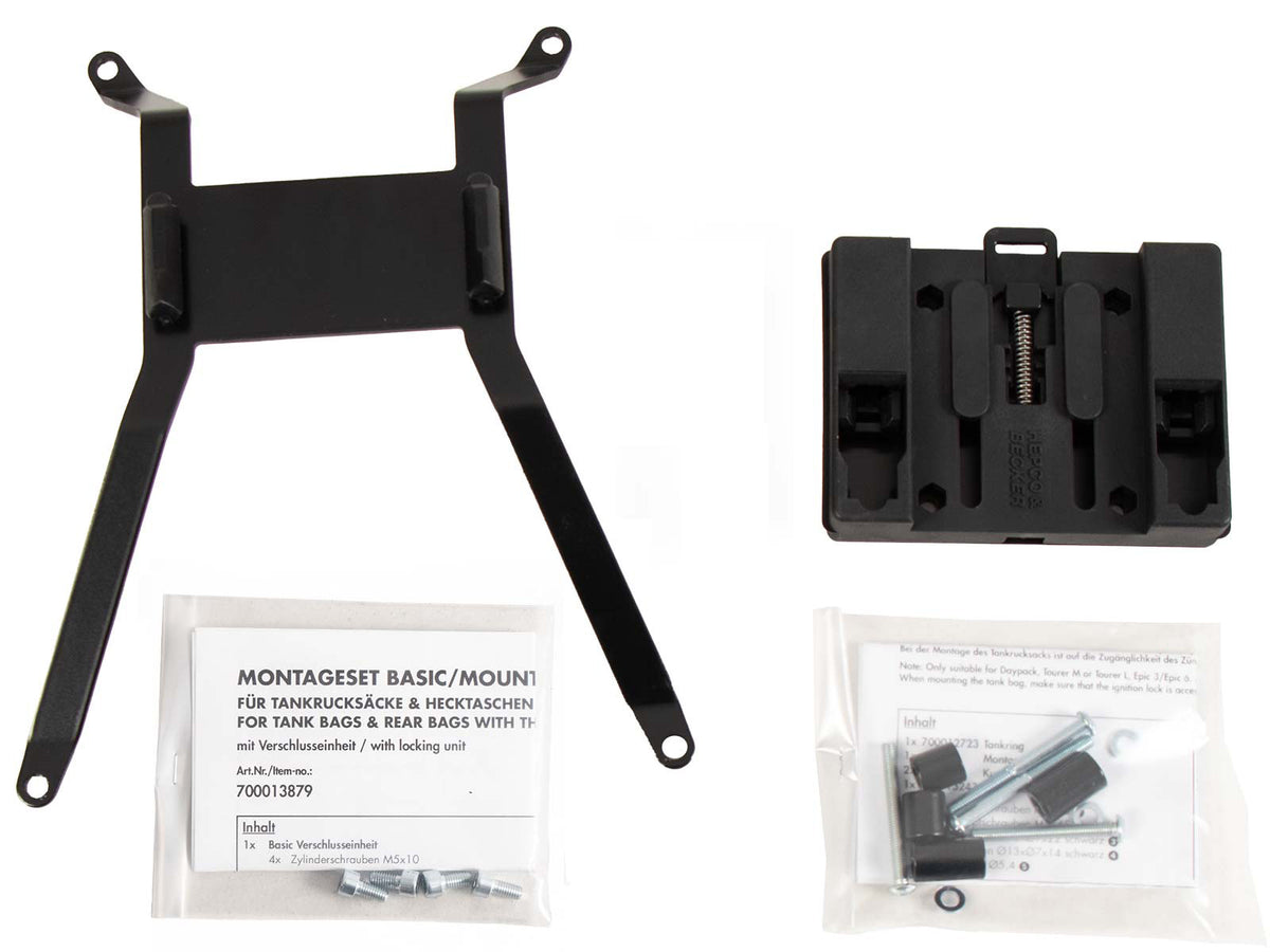 Hepco & Becker Tankring BASIC incl. fastener for tankbag for BMW F 800 GS Adventure / F 800 GS (2008-2018) / F 700GS (2012-) / F 650 GS (34 PS Version) (2008-) / G 650 GS (2011-2016)