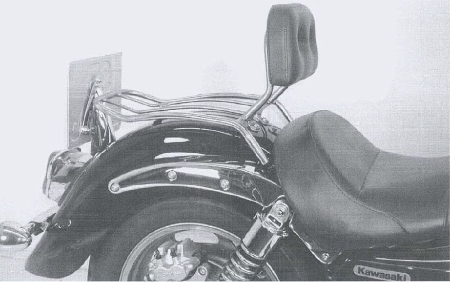 Hepco & Becker Solorack without backrest for Kawasaki VN 1600 Classic (2003-2008)