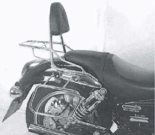 Hepco & Becker Sissybar without rearrack for Suzuki VZ 1600 Marauder/M 1600 Intruder (2004-2005)