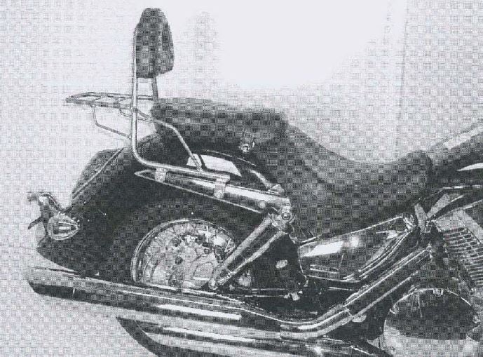 Hepco & Becker Sissybar without rearrack for Honda VTX 1300 (2003-2007)
