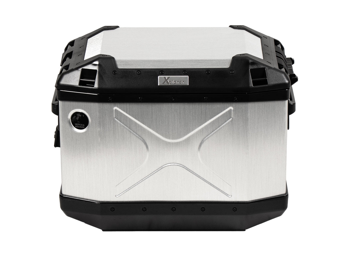Hepco & Becker Xplorer 40 right silver for cutout carrier