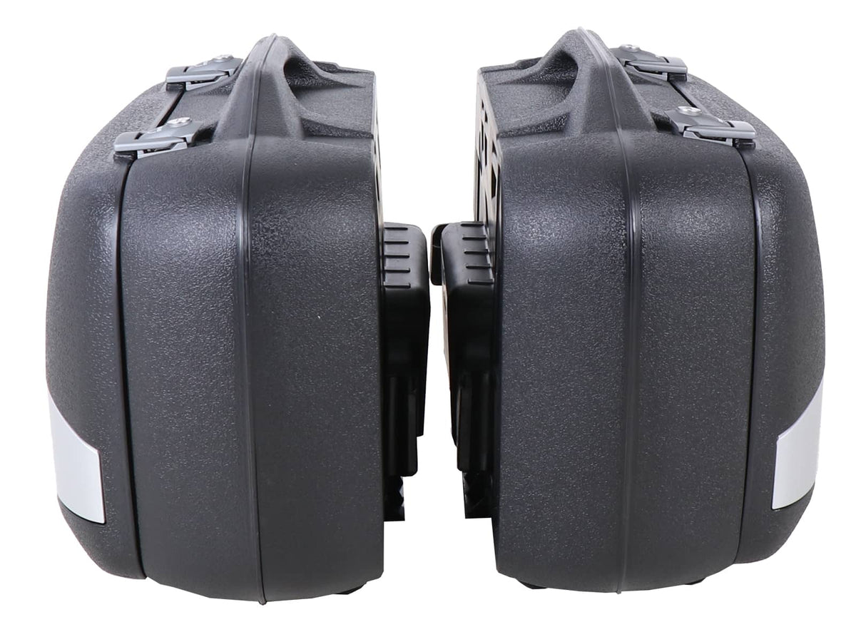 Hepco & Becker Junior Flash 30 silver side case set left/right