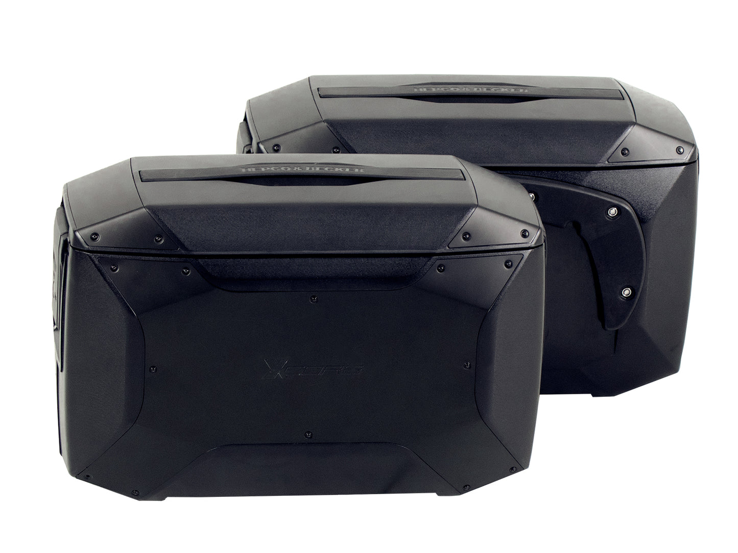 Hepco & Becker Xcore side case set for C-Bow carrier