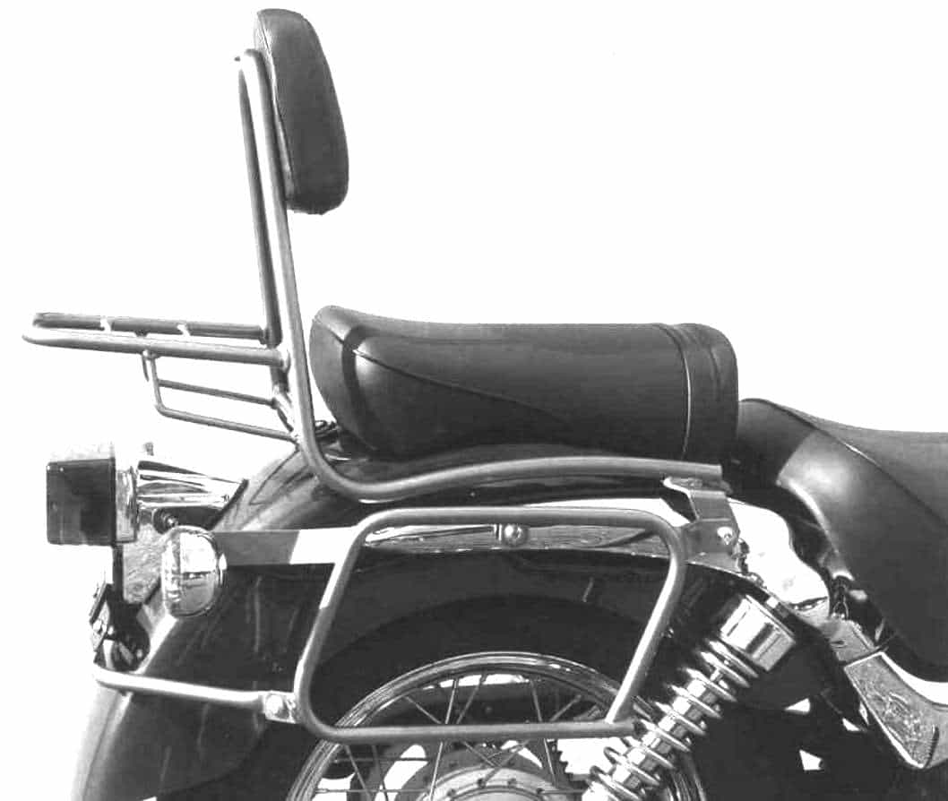 Hepco & Becker Sissybar with rearrack chrome for Suzuki VL 125/250 Intruder (1999-2007)