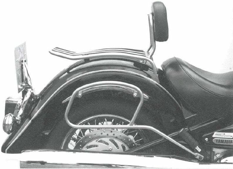 Hepco & Becker Solorack with backrest for Yamaha XV 1600 Wild Star (1994-2004)