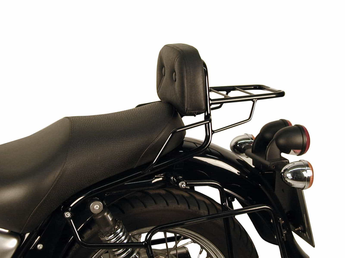 Hepco & Becker Sissybar with rearrack chrome for Moto Guzzi California Stone Touring (2003-2005)