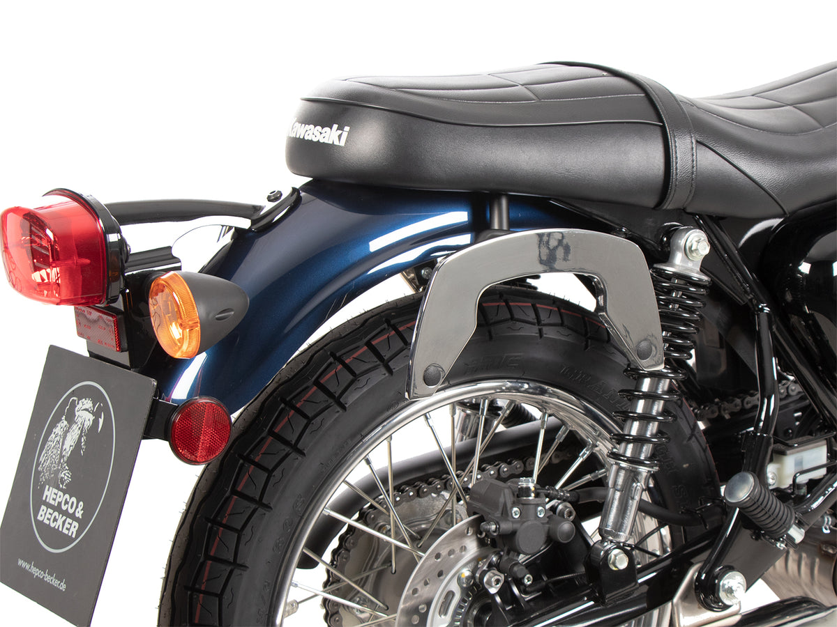 Hepco & Becker C-Bow sidecarrier chrome for Kawasaki W230 / Meguro S1 (2025-)