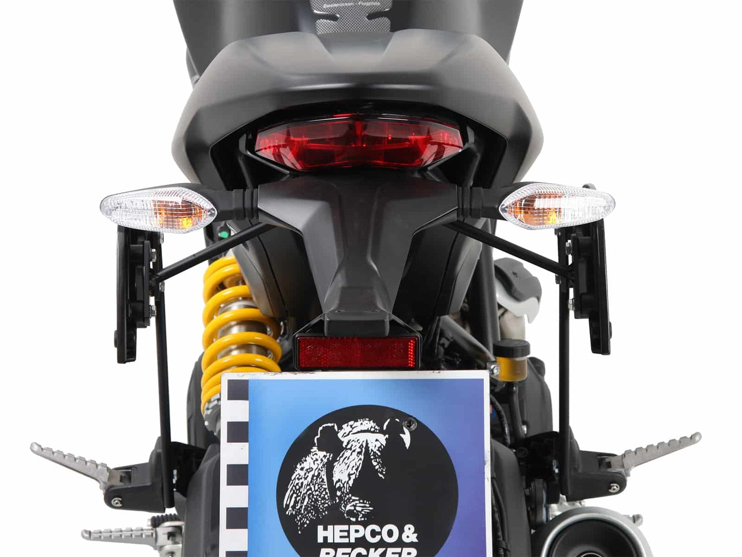 Hepco & Becker C-Bow sidecarrier black for Ducati Monster 797 (2017-2020)