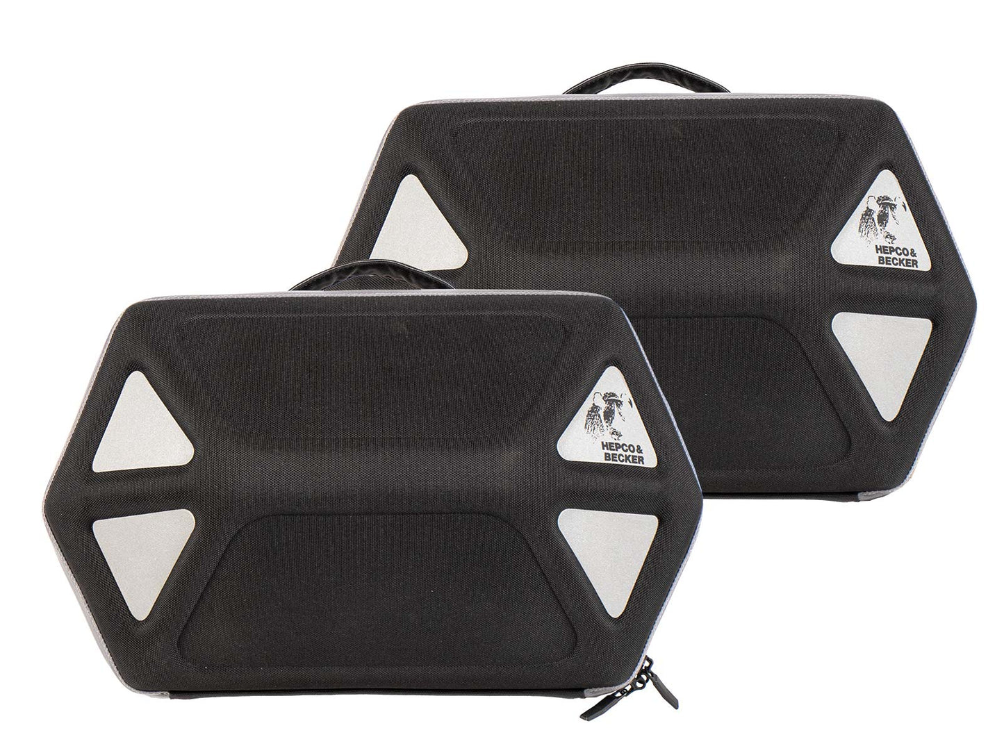 Hepco & Becker Royster Speed side bag set black/grey for C-Bow holder