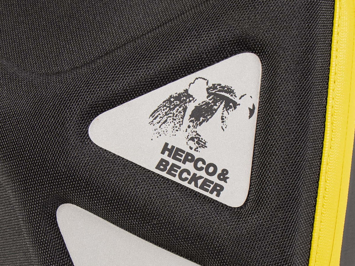 Hepco & Becker Royster Speed side bag set black/yellow for C-Bow holder