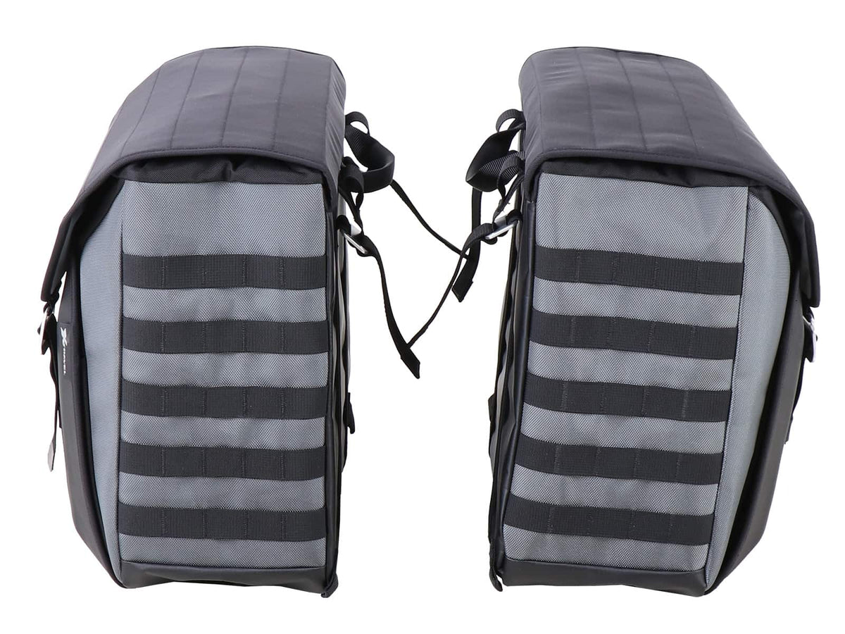 Hepco & Becker Sidebags Xtravel Basic incl. 2x universal holding plates for side carrier