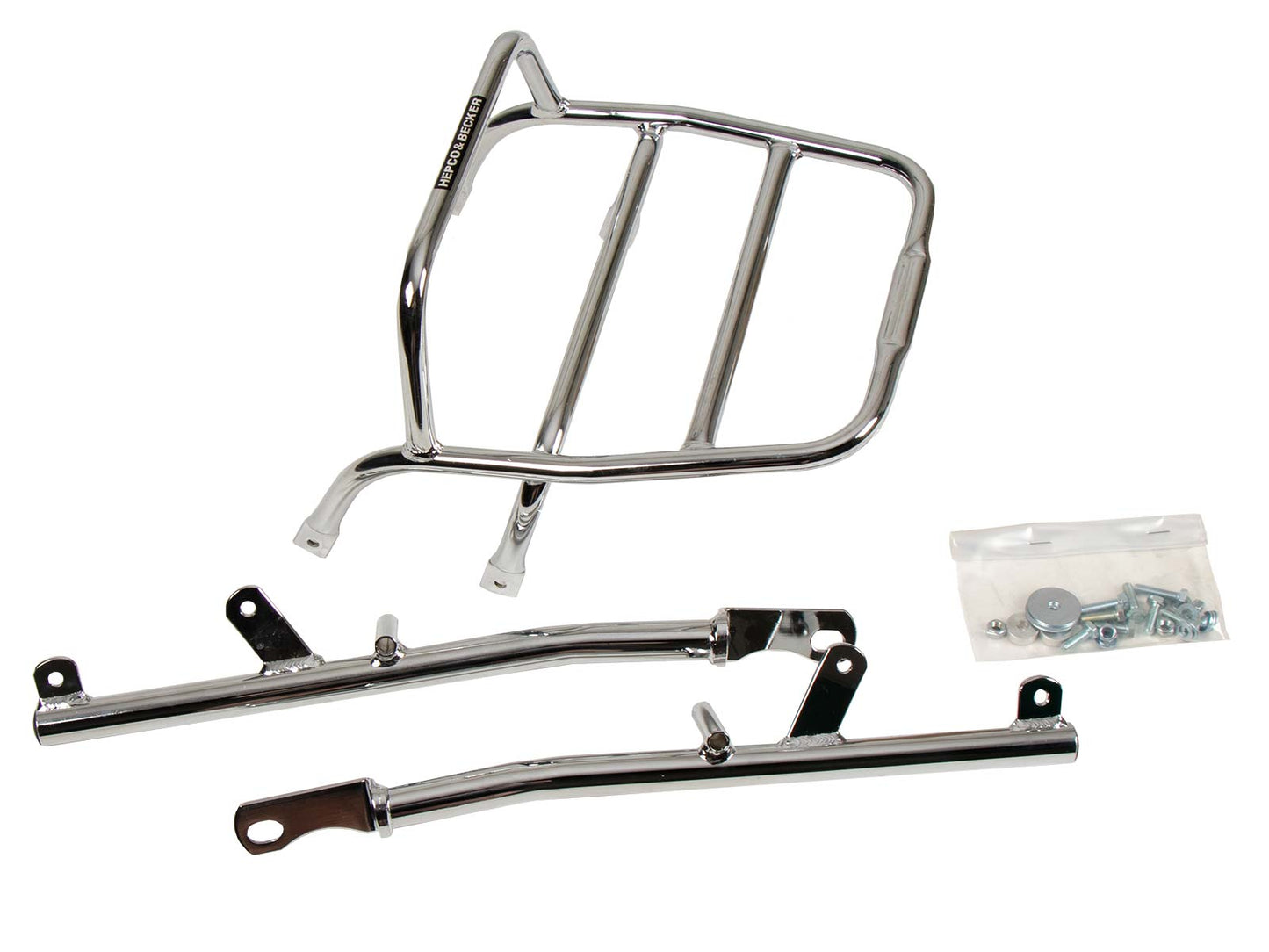 Hepco & Becker Topcase carrier tube-type chrome for Honda CM 400 T (1980-1984)