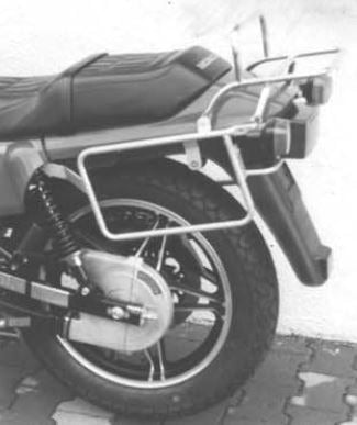 Hepco & Becker Complete carrier set (side- and topcase carrier) black for Honda FT 500 (1982-1985)