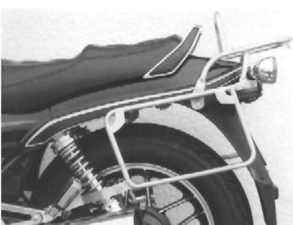 Hepco & Becker Complete carrier set (side- and topcase carrier) black for Honda CBX 600/650 E (1983-1987)
