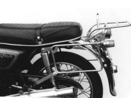 Hepco & Becker Complete carrier set (side- and topcase carrier) chrome for Honda CB 350 F/400 F (1973-1974)