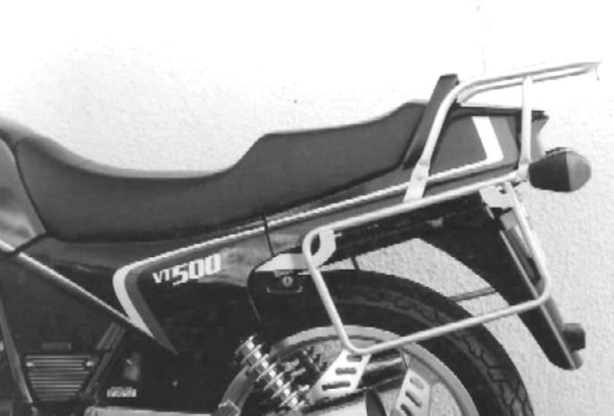 Hepco & Becker Complete carrier set (side- and topcase carrier) chrome for Honda VT 500 E (1983-1988)