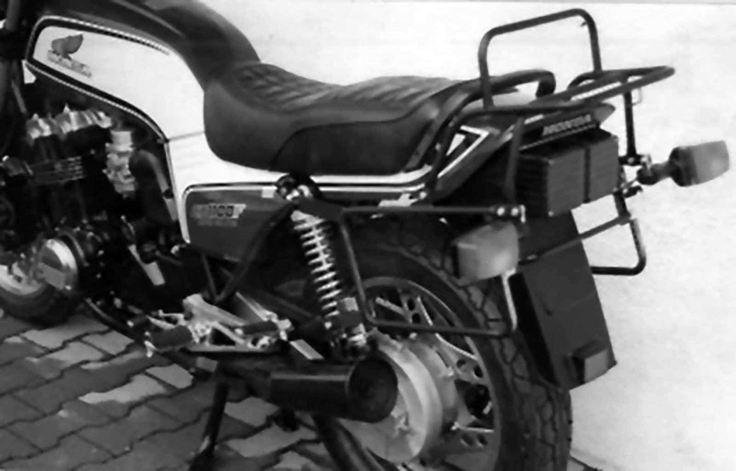 Hepco & Becker Complete carrier set (side- and topcase carrier) chrome for Honda CB 750 FC/FD/F2 (1980-1984)/900 FC/FD/F2 (1981-1984)