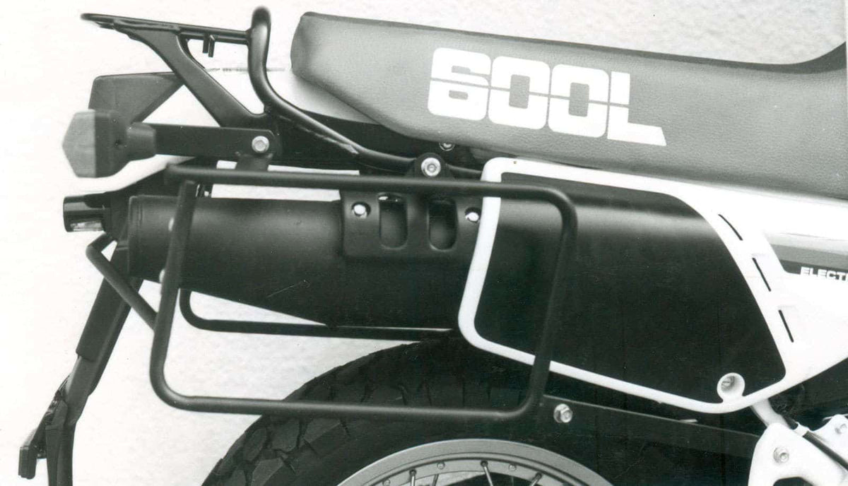 Hepco & Becker Sidecarrier permanent mounted black for Honda XL 600 LM (1985-1987)