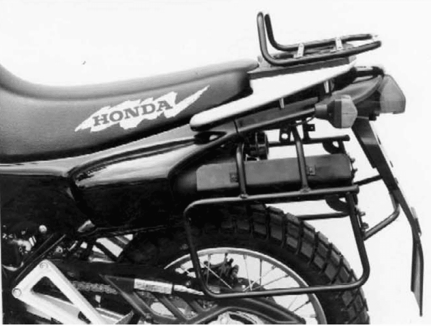 Hepco & Becker Topcase carrier tube-type black for Honda NX 650 Dominator (1992-1994)