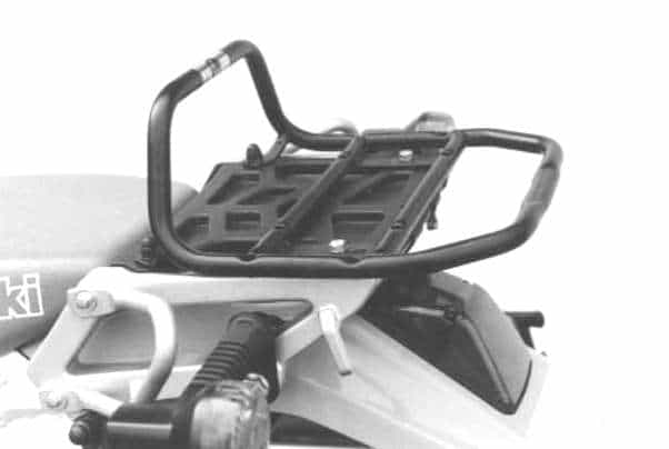 Hepco & Becker Topcase carrier tube-type black for Kawasaki KLX 650 (1993-2001)