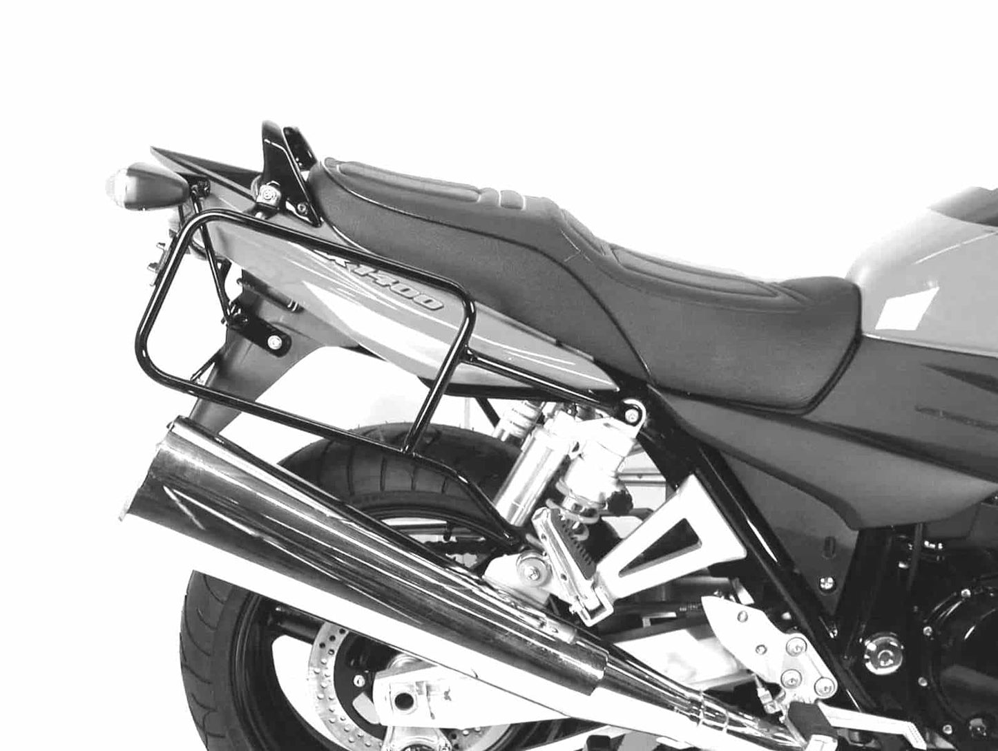 Hepco & Becker Sidecarrier permanent mounted black for Suzuki GSX 1400 (2005-2006)
