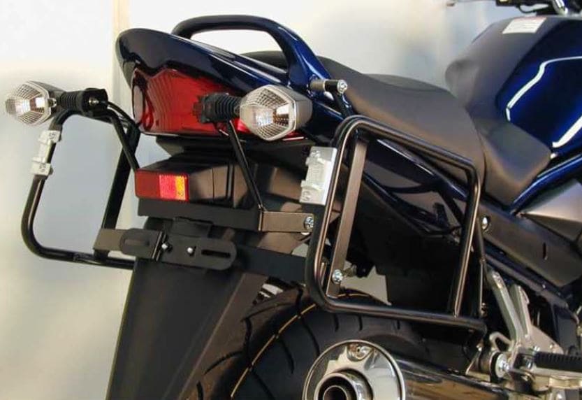 Hepco & Becker Sidecarrier permanent mounted black for Suzuki GSF 1200/S Bandit (2006)
