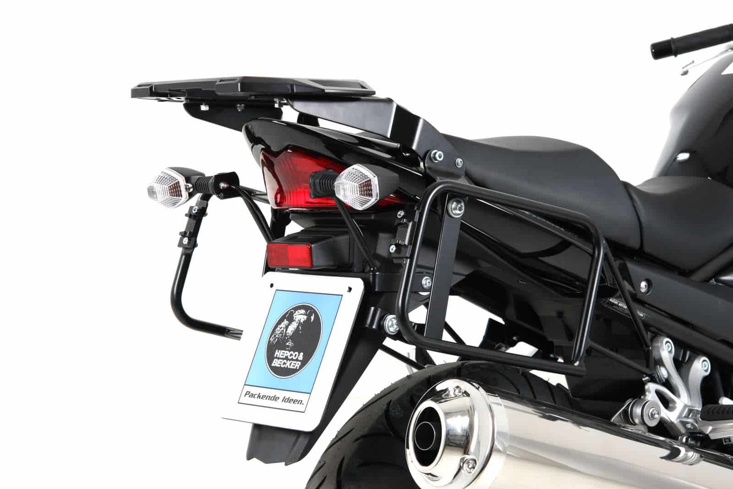 Hepco & Becker Sidecarrier Lock-it black for Suzuki GSX 1250 FA(2010-2017)/SA (2015-2017)