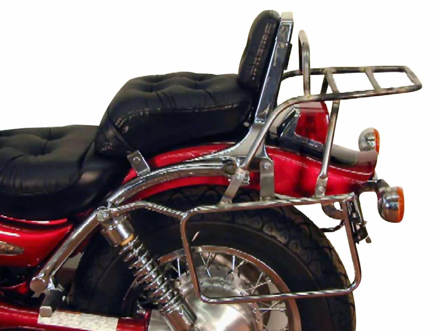Hepco & Becker Complete carrier set (side- and topcase carrier) chrome for Suzuki VS 800 GL/VS 600 GL
