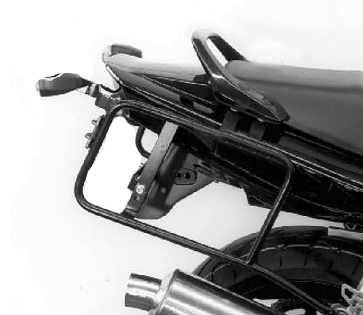 Hepco & Becker Sidecarrier permanent mounted black for Yamaha FZS 600/S Fazer (2000-2004)