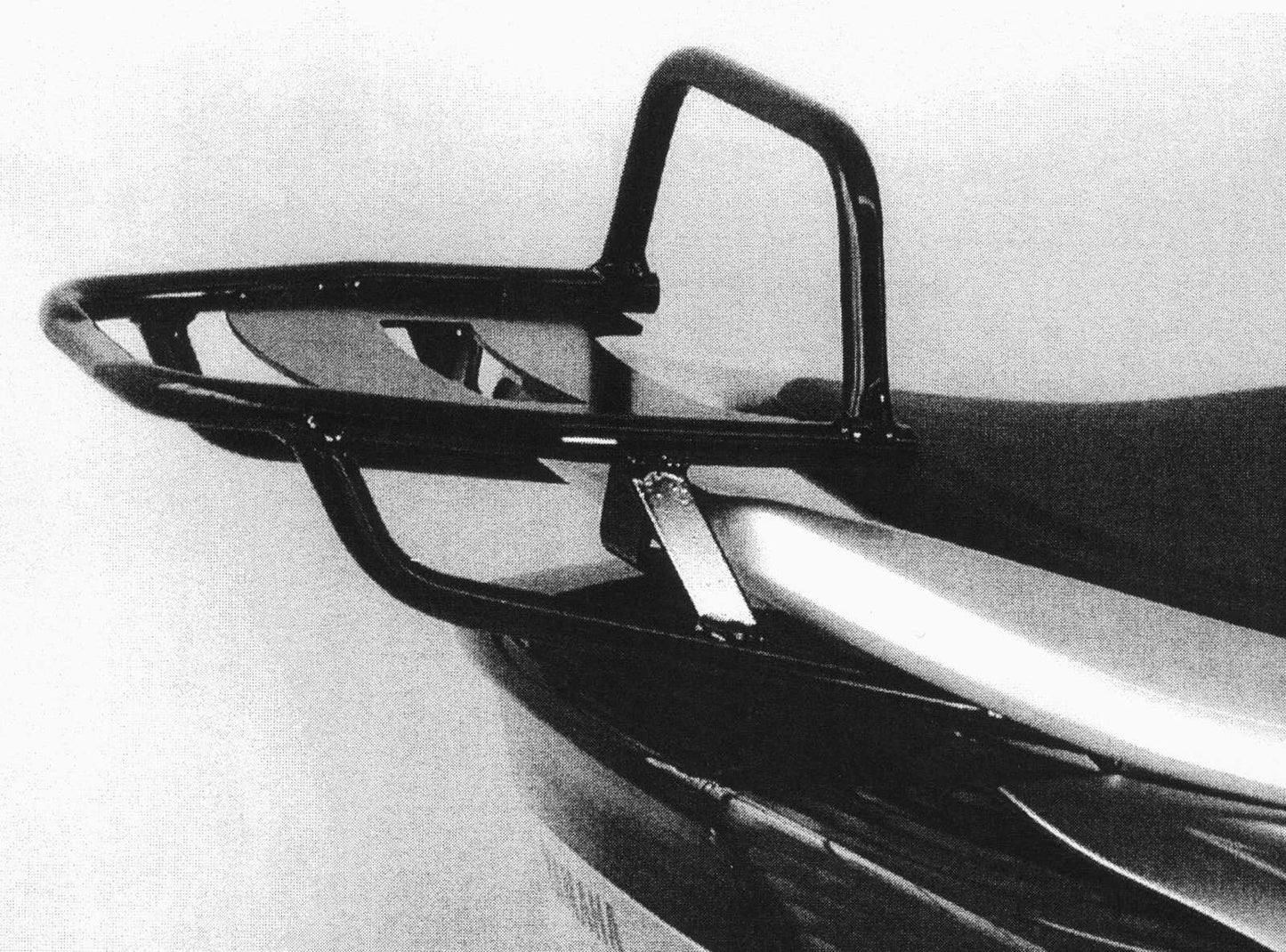 Hepco & Becker Topcase carrier tube-type black for Yamaha YP 250 Majesty (2000-2016)