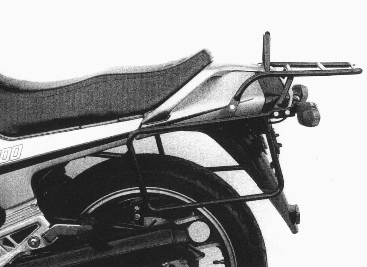 Hepco & Becker Complete carrier set (side- and topcase carrier) black for Yamaha XJ 600 (1984-1985)