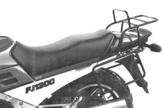 Hepco & Becker Complete carrier set (side- and topcase carrier) black for Yamaha FJ 1200 (1986-1987)