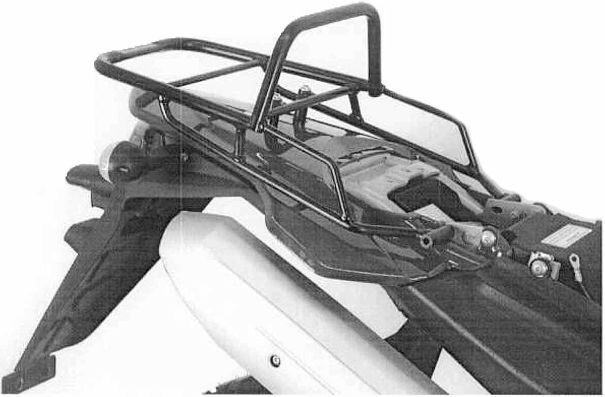 Hepco & Becker Topcase carrier tube-type black for Yamaha XT 125 R/X (2005-2012)