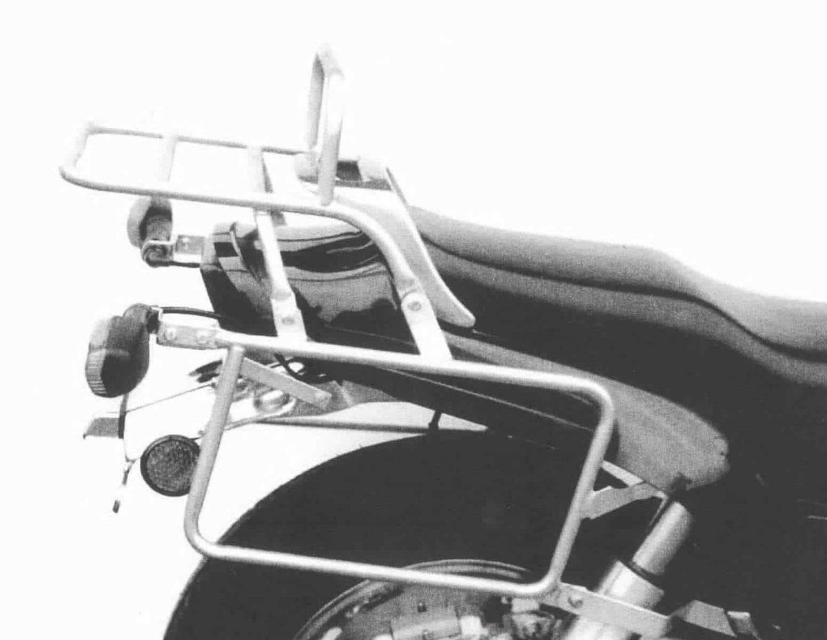 Hepco & Becker Complete carrier set (side- and topcase carrier) chrome for Yamaha FZX Fazer (1987-1989)
