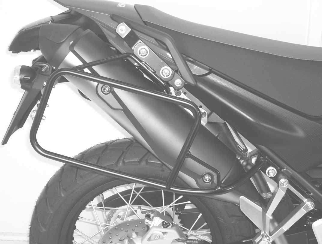 Hepco & Becker Sidecarrier Lock-it black for Yamaha XT 660 R/X (2004-2006)