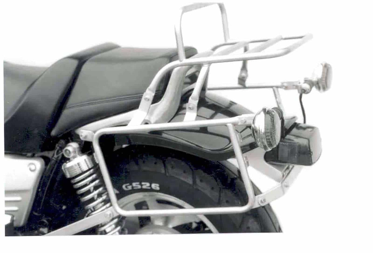 Hepco & Becker Complete carrier set (side- and topcase carrier) chrome for Yamaha V Max (1985-2002)