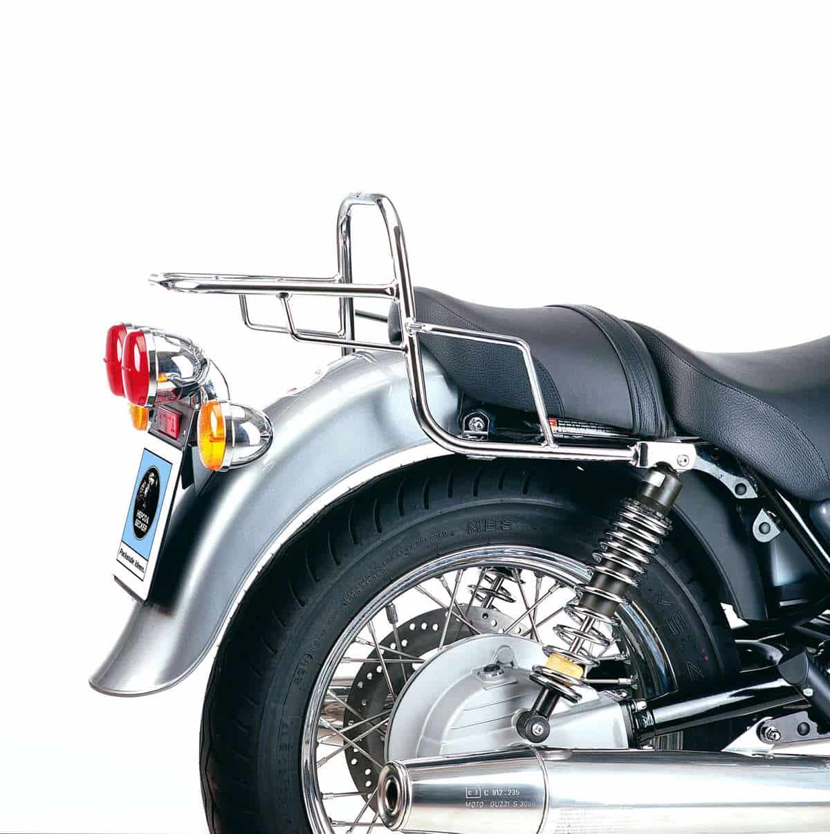 Hepco & Becker Topcase carrier tube-type chrome for Moto Guzzi California Jackal (1999-)